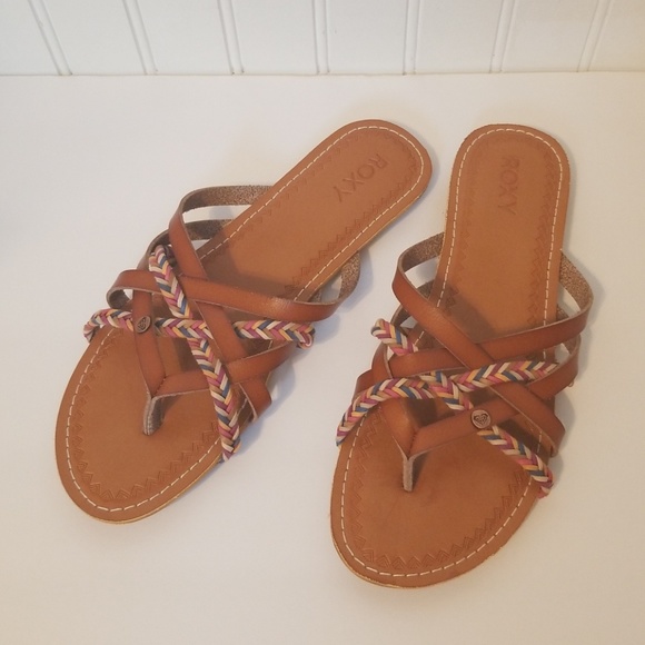 roxy strappy sandals